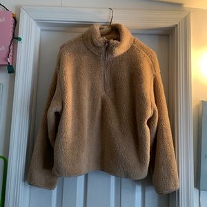H&M faux fur sweater